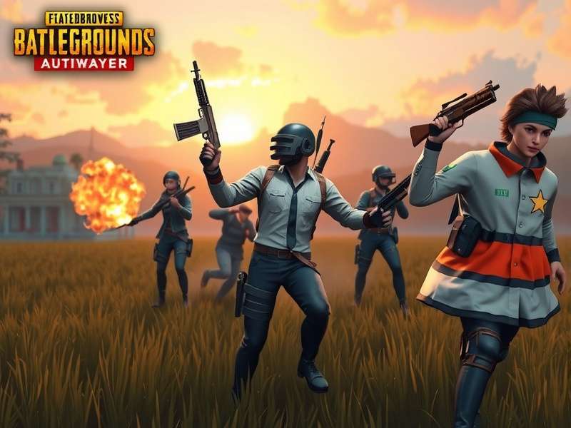 PUBG Avenger Ranger gameplay screenshot showing battle royale action